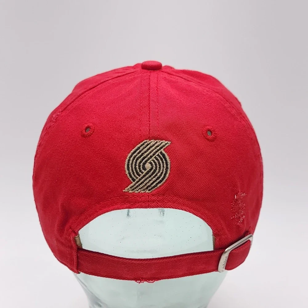 Portland Trail blazers Adidas Hat One Size Red Strapback‎ NBA Basketball